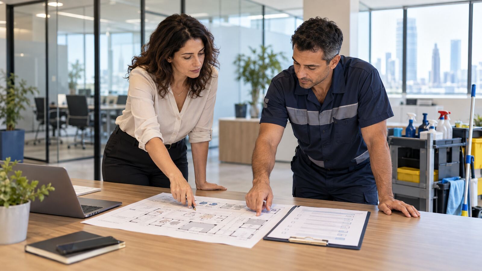 איך להכין מפרט ניקיון למשרד לפני בקשת הצעת מחיר